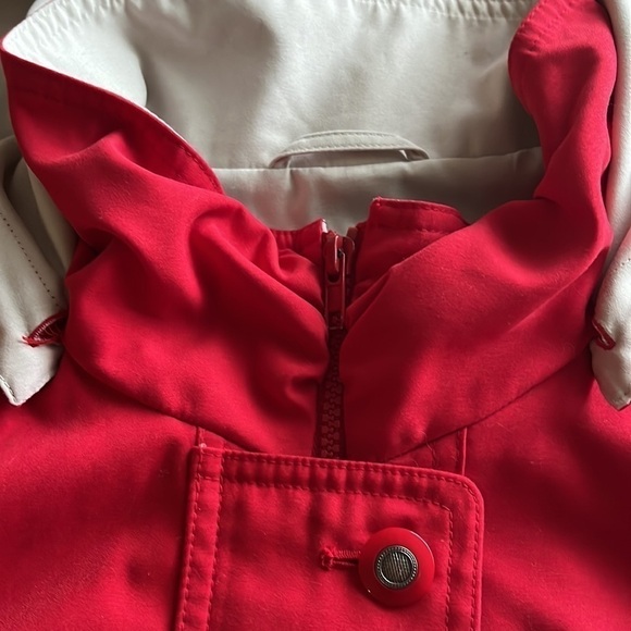 Vintage Forecaster Sport Women’s Coat Red Size Medium Zipper and Buttoned hood - Picture 12 of 16